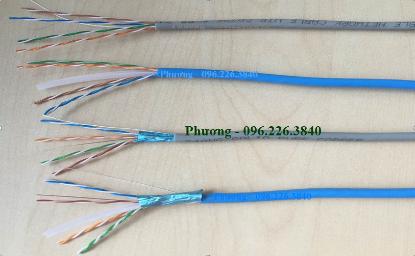 Cáp mạng UTP, FTP, CCA chính hãng HF giá cạnh tranh